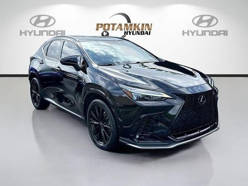 Obsidian Black 2022 Lexus NX 350 F SPORT Handling
