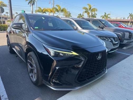 Obsidian Black 2022 Lexus NX 350 F SPORT Handling