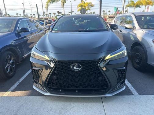 Obsidian Black 2022 Lexus NX 350 F SPORT Handling