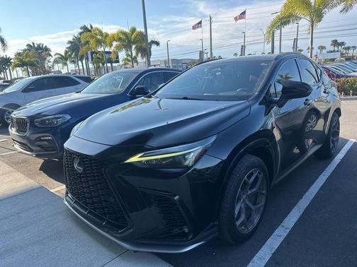 Obsidian Black 2022 Lexus NX 350 F SPORT Handling
