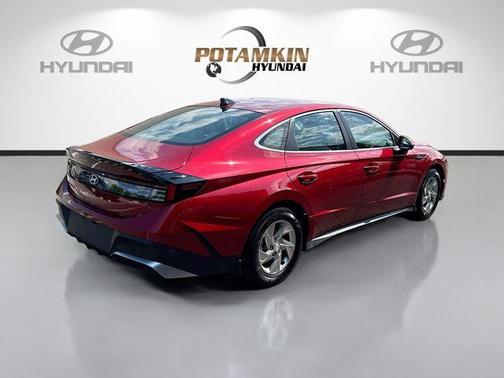 Red 2025 Hyundai SONATA SE