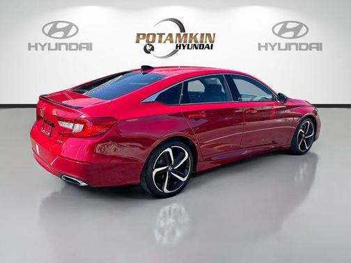 Radiant Red Metallic 2022 Honda Accord Sport 1.5T