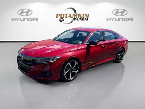 Radiant Red Metallic 2022 Honda Accord Sport 1.5T