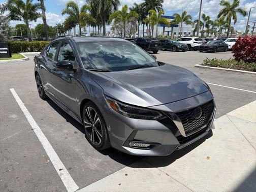 Gun Metallic 2023 Nissan Sentra SR