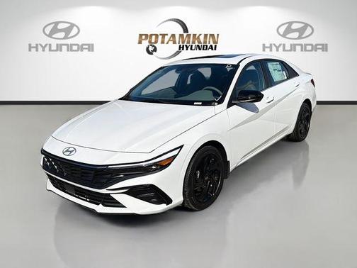 Serenity White Pearl 2026 Hyundai ELANTRA SEL SPORT PREMIUM