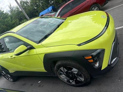 Yellow 2025 Hyundai KONA SEL