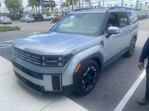 Shimmering Silver 2024 Hyundai SANTA FE SEL
