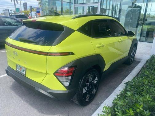 Yellow 2024 Hyundai KONA SEL