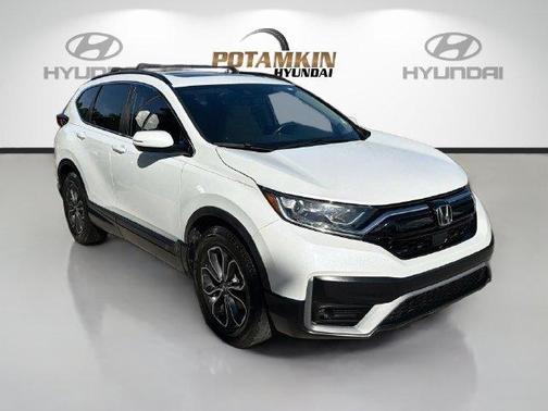Platinum White Pearl 2021 Honda CR-V EX-L
