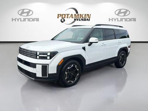 White 2025 Hyundai SANTA FE SEL