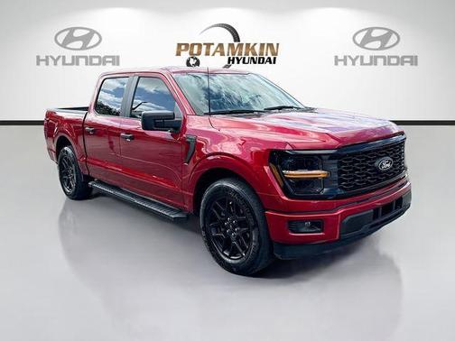 Red Metallic 2024 Ford F-150 STX