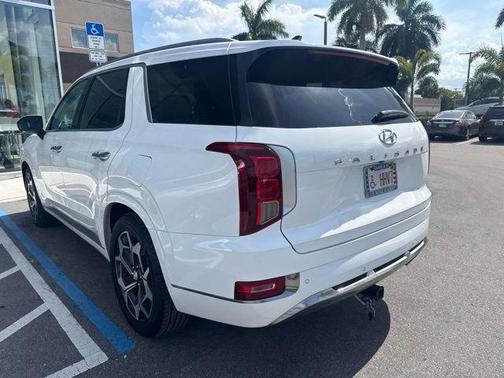 Hyper White 2022 Hyundai PALISADE Calligraphy