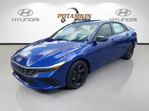 Intense Blue 2026 Hyundai ELANTRA SEL Sport