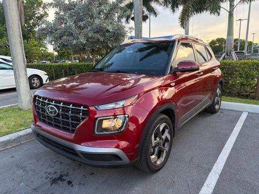 Red 2024 Hyundai VENUE SEL