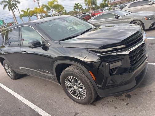 Mosaic Black Metallic 2024 Chevrolet Traverse LS