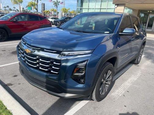 Lakeshore Blue Metallic 2025 Chevrolet Equinox LT
