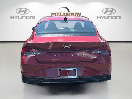 Red 2023 Hyundai ELANTRA Limited