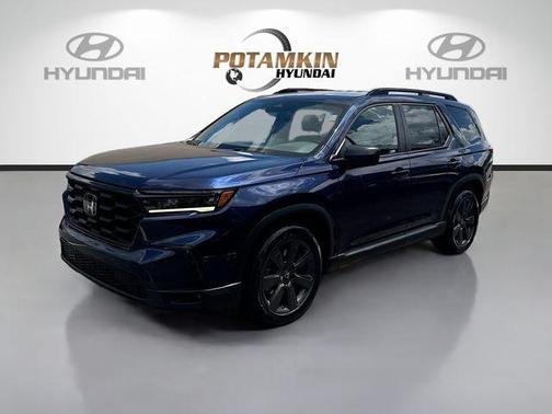 Obsidian Blue Pearl 2023 Honda Pilot Sport