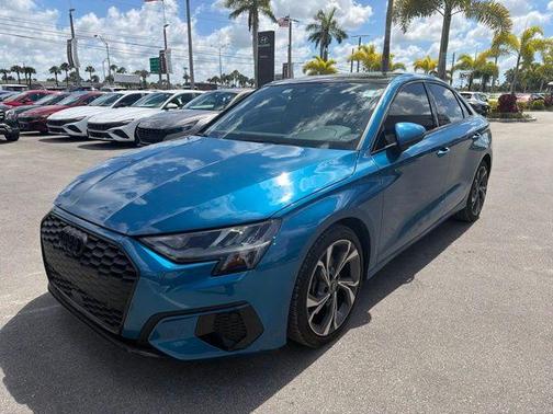 Atoll Blue Metallic 2022 Audi A3 40 Premium