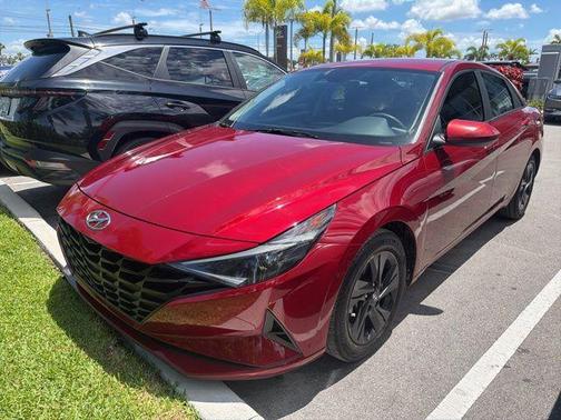 Red 2023 Hyundai ELANTRA SEL