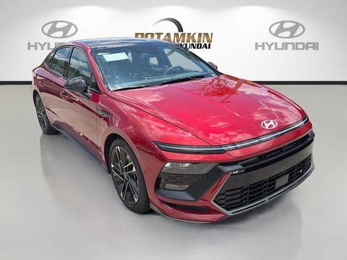 Red 2026 Hyundai SONATA N Line