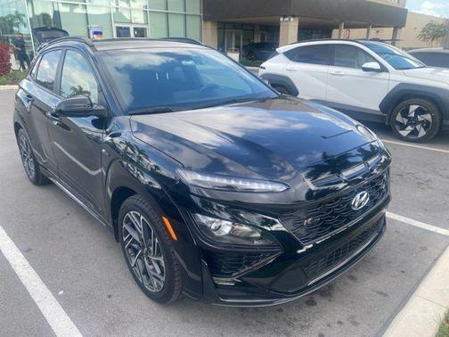 Abyss Black Pearl 2023 Hyundai KONA N Line