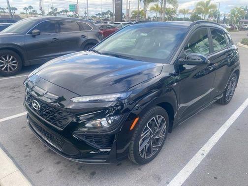 Abyss Black Pearl 2023 Hyundai KONA N Line