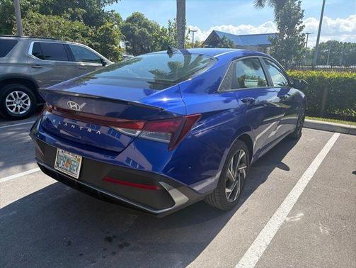Intense Blue 2025 Hyundai ELANTRA SEL Sport