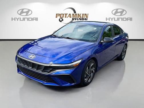 Intense Blue 2025 Hyundai ELANTRA SEL Sport