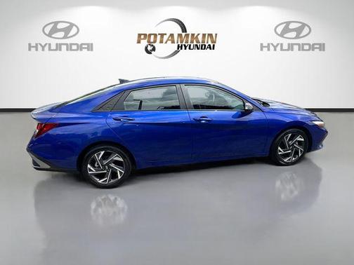 Intense Blue 2025 Hyundai ELANTRA SEL Sport