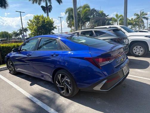 Intense Blue 2025 Hyundai ELANTRA SEL Sport