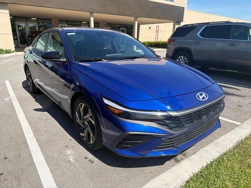 Intense Blue 2025 Hyundai ELANTRA SEL Sport