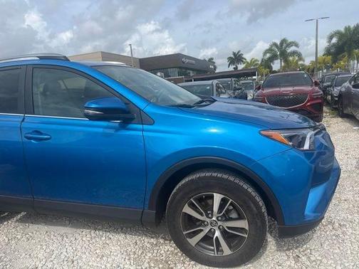 Electric Storm Blue 2018 Toyota RAV4 XLE