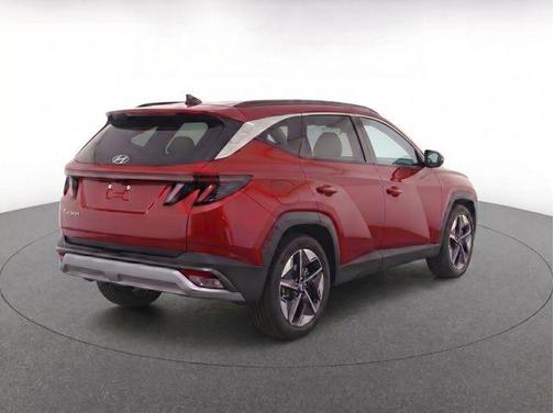 Red 2025 Hyundai TUCSON SEL