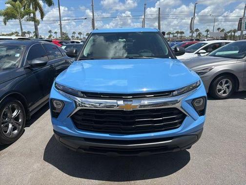Fountain Blue 2024 Chevrolet Trailblazer LS