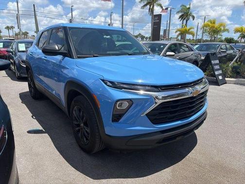 Fountain Blue 2024 Chevrolet Trailblazer LS