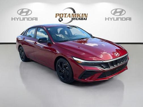 Red 2026 Hyundai ELANTRA SEL Sport