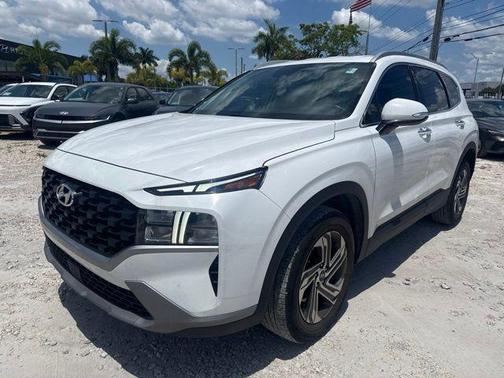 Serenity White Pearl 2023 Hyundai SANTA FE SEL