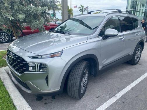 Shimmering Silver Pearl 2023 Hyundai SANTA FE SEL