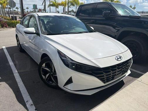 Serenity White Pearl 2023 Hyundai ELANTRA SEL