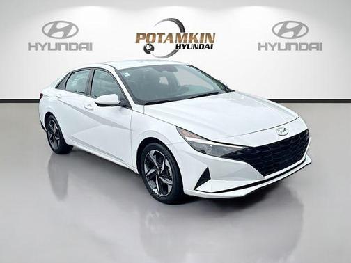 Serenity White Pearl 2023 Hyundai ELANTRA SEL