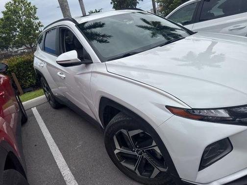 Quartz White 2022 Hyundai TUCSON SEL