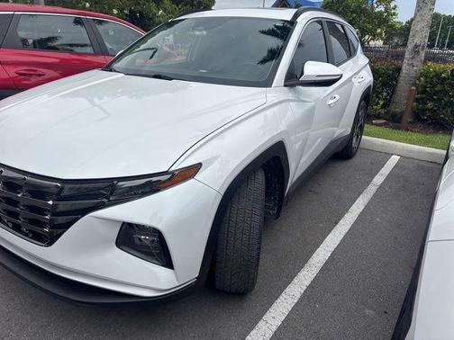 Quartz White 2022 Hyundai TUCSON SEL
