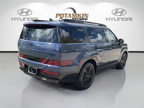 Atlantic Blue 2026 Hyundai SANTA FE HEV Calligraphy