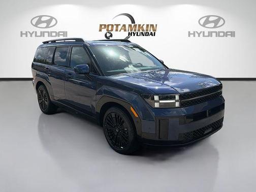 Atlantic Blue 2026 Hyundai SANTA FE HEV Calligraphy