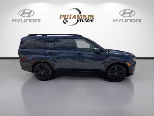 Atlantic Blue 2026 Hyundai SANTA FE HEV Calligraphy