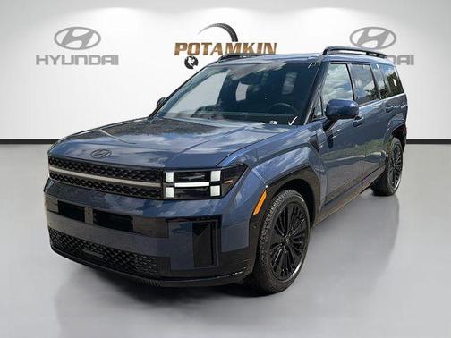 Atlantic Blue 2026 Hyundai SANTA FE HEV Calligraphy