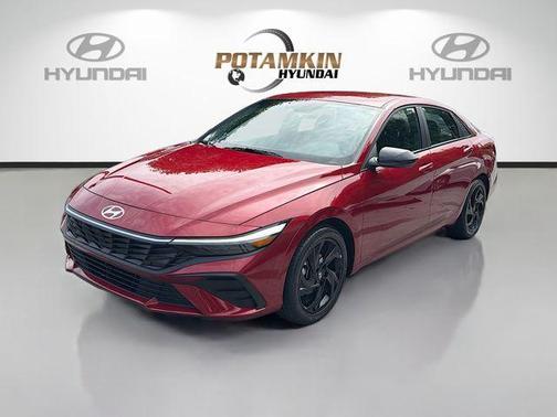 Red 2026 Hyundai ELANTRA SEL Sport
