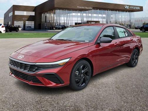 Red 2026 Hyundai ELANTRA SEL Sport
