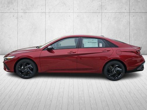 Red 2026 Hyundai ELANTRA SEL Sport
